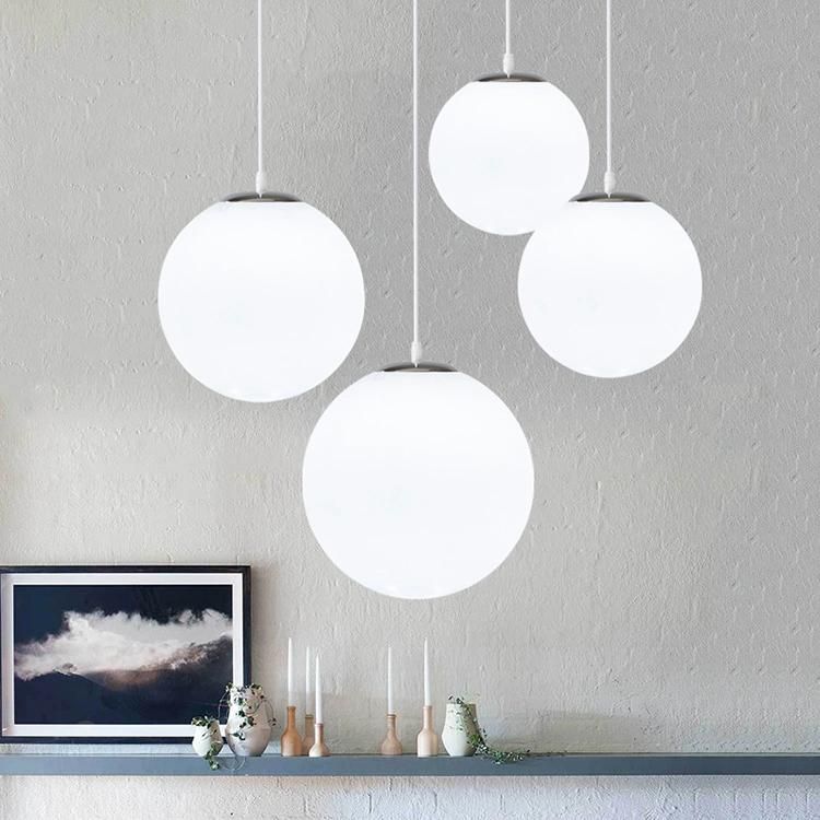 Modern Glass Pendant Light Hanging Ceiling Pendant Lamp E27 for Kitchen Pendant Lighting