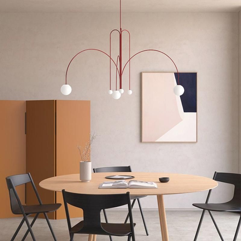 Simple Industrial Style Chandelier Bedroom restaurant Dining Room Lamp Light