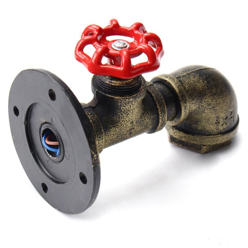 Vintage Retro Rustic Water Pipe Wall Light for Dining Room Bar Coffee Shop (WH-VR-02)