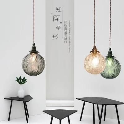 Glass Chandelier Hanging Lights Living Room Restaurant Pendant Lamps Shop Lights (WH-GP-73)
