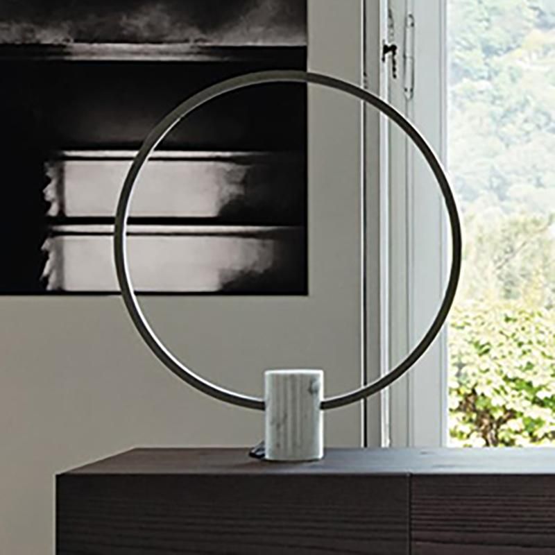 Circle Design Modern Style Bedside Lamps Table Lamps Nighstand Lamps