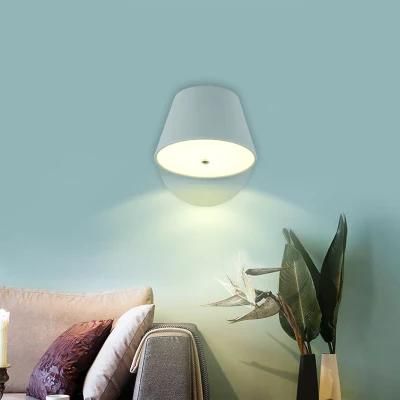 Modern Wall Light Metal Glass Multi-Colour Drum Wall Lamp Tam Tam 1 Light Wall Sconce (WH-OR-206)