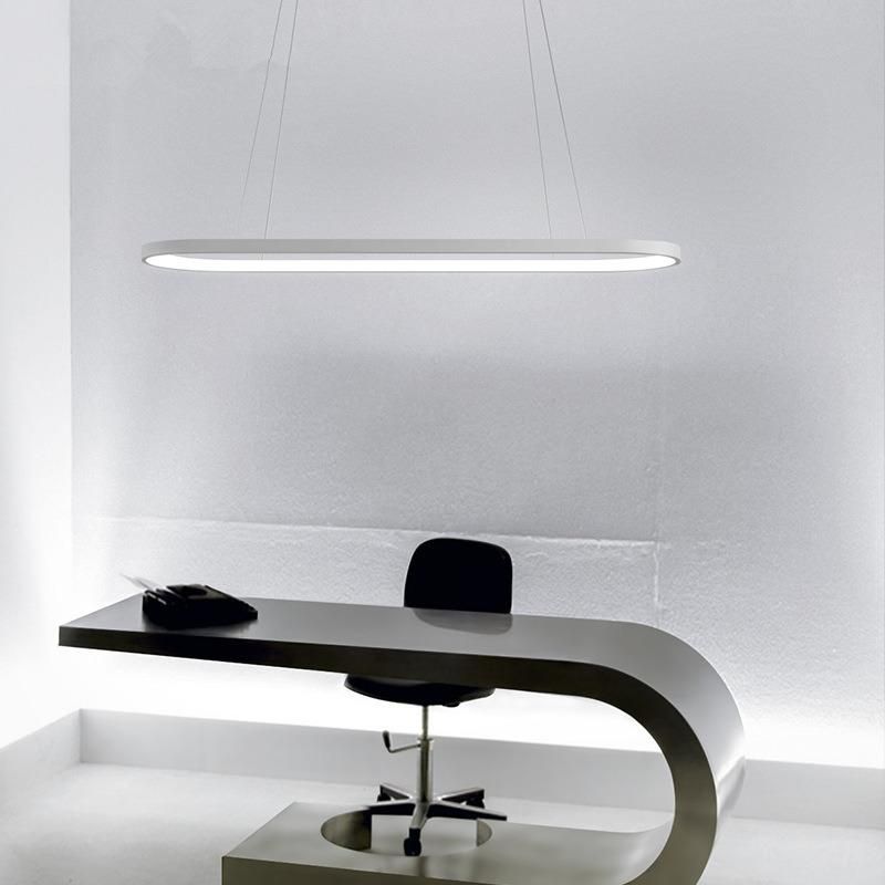 Nordic Simple Style Creative Big Runway LED Lighting Modern Chandelier Hanging Light