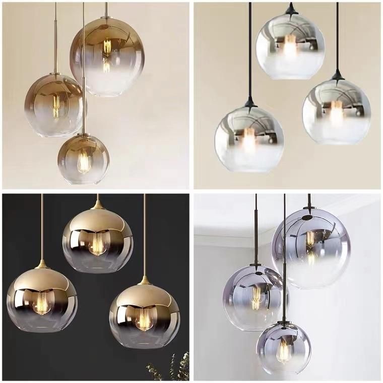 Zhongshan Home Lighting Chanderlier Pendant Light Glass Lamp