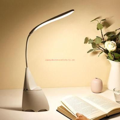 High Quality LED Reading Lamp with Bluetooth Speaker Table Lamp
