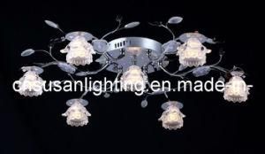 Modern LED Crystal Ceiling Light (MX8210/6+1)