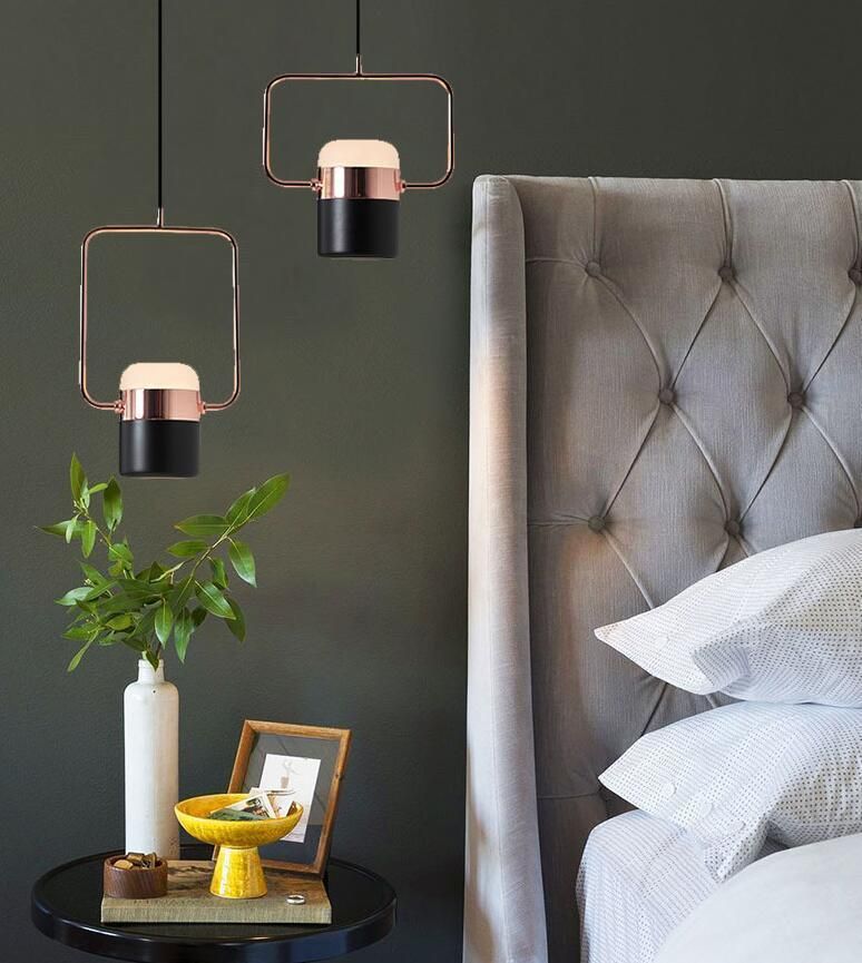 Modern Fanny LED Suspection Hanging Lamp Copper Pendant Lamp
