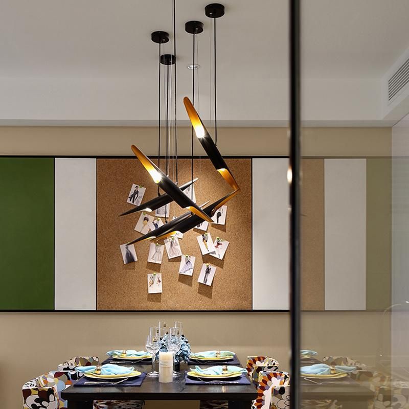 Stairs Light High Class Hotel Lobby Exhibition Hall Pendant Lamp