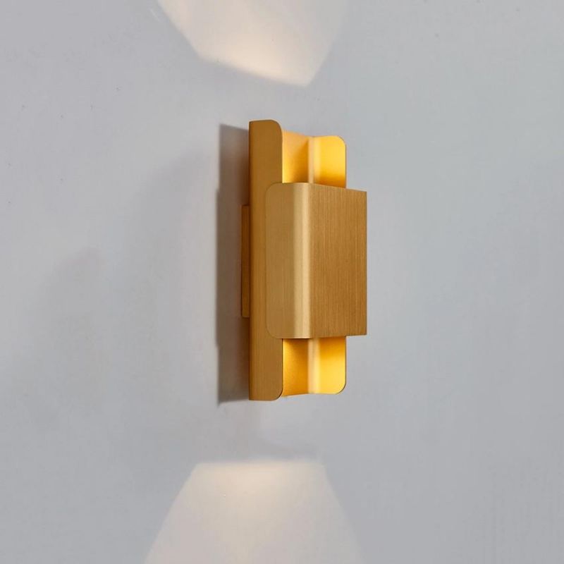 6W Creative Nordic Double Head Wall Lamp LED up and Down Beacon Bi-Directional LED Wall Sconce (WH-OR-214)