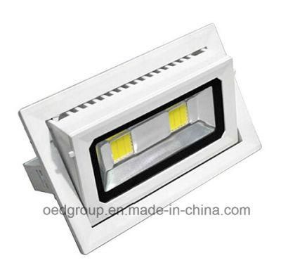 30W Adjustable LED Rectangular Shop Light LED Down Light