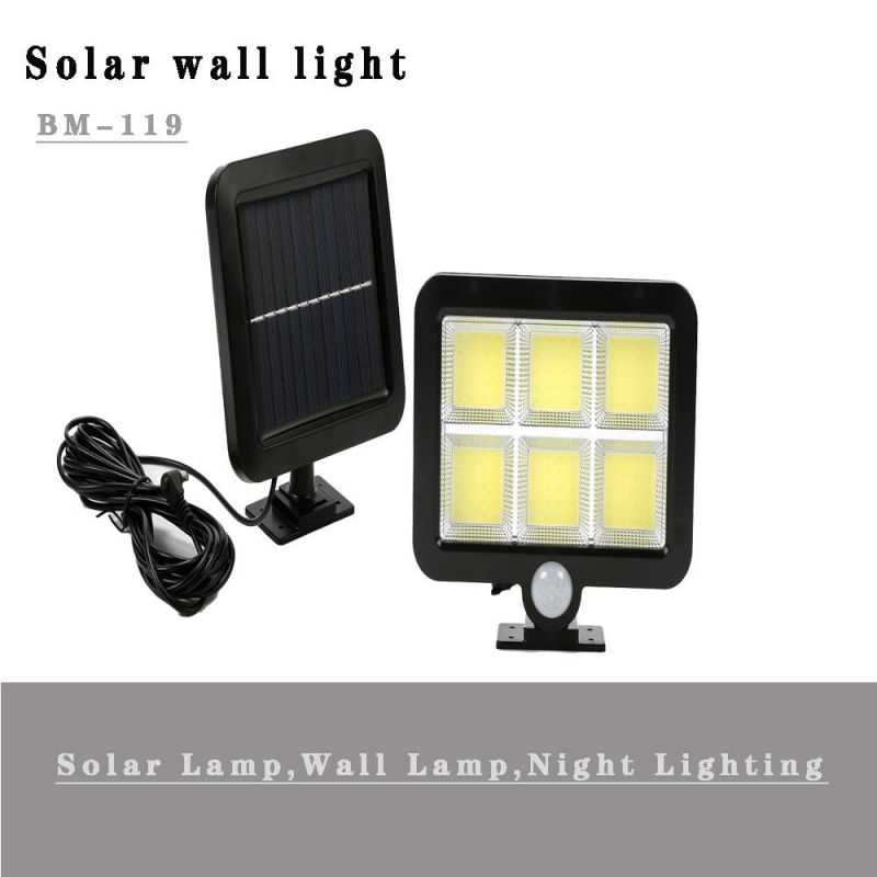 Solar Lights Outdoor Motion Sensor 120 Bright COB LED