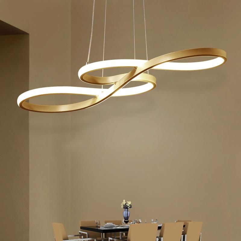 LED Post Modern Chandelier Living Room Lamp Dining Bedroom Pendant Lamp