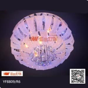 Home Crystal Glassled Ceiling Chandelier with Colour Changing (YF8809/R6)
