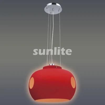 Modern Red Color Pendant Lamp (PD-1198L)