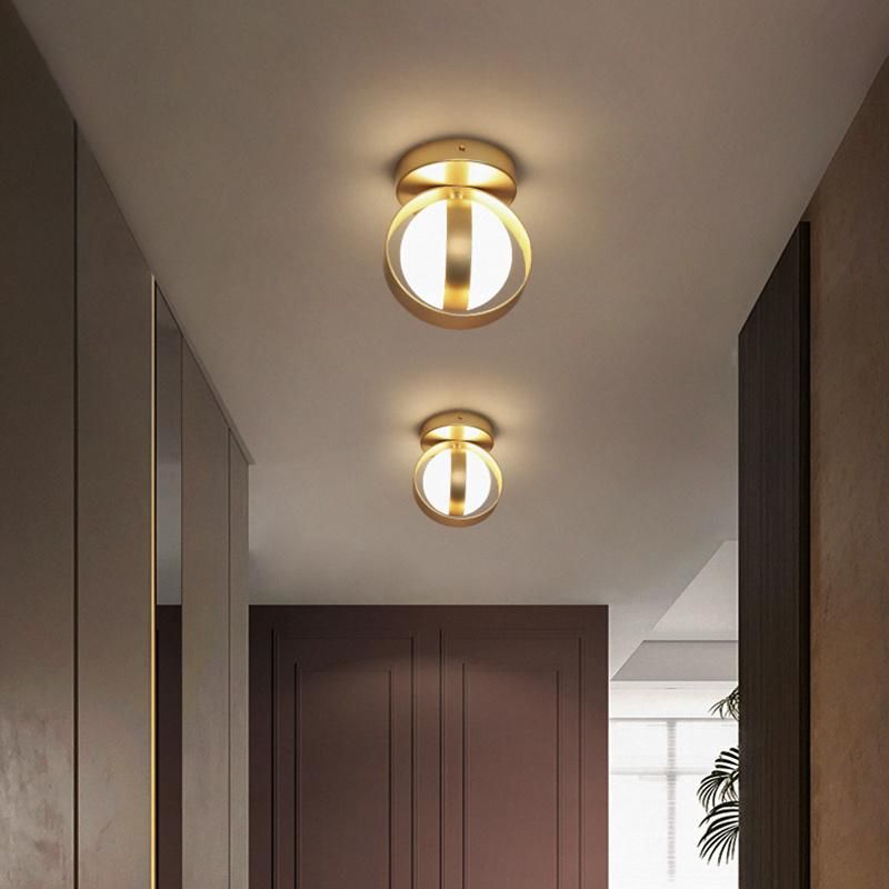 Black Golden Mini Ceiling Lamp Pendant Lamp Living Room Lamp Stair Lamp