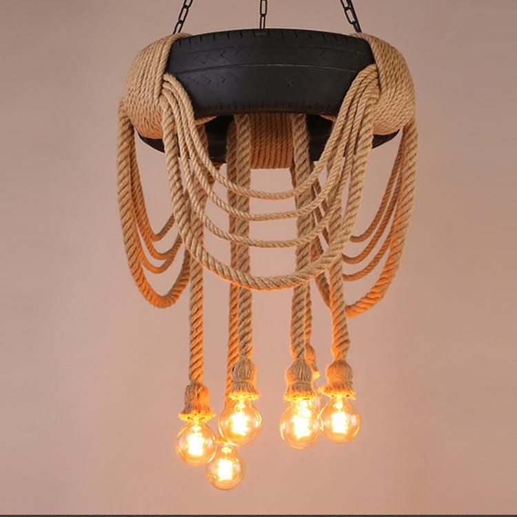 Loft Designer Tyre Pendant Lamp for Bar Coffee Shop Restaurant Lighting (WH-VP-38)