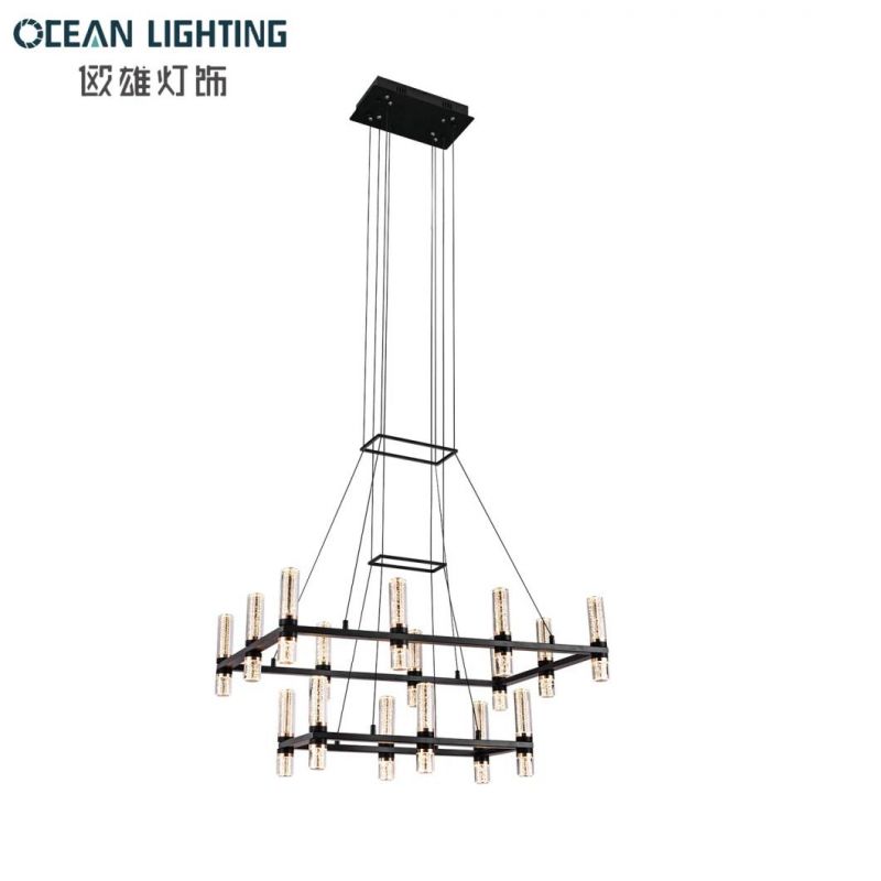 Modern Indoor Crystal Lighting Simple 40W 8 Heads LED Chandelier