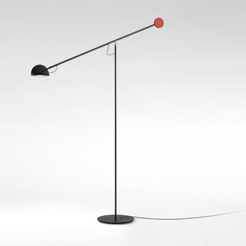 Nordic Creative 5W LED Floor Light Black with Long Arm up Down LED Floor Lamp (WH-MFL-153)