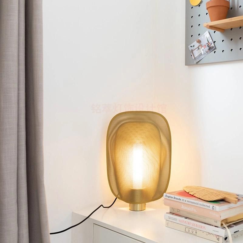 Gauze Lamp Shade Desk Lamp Moder Style Hotel Able Lamp