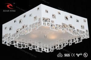 E14 Attractive Grid Shape Crystal Ceiling Lighting (Mx68031-5 E14)
