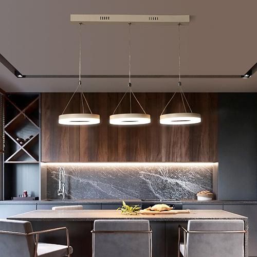 Home Lighting 110V 220V LED Aluminum Pendant Light Pendant Lighting for Kitchen Island