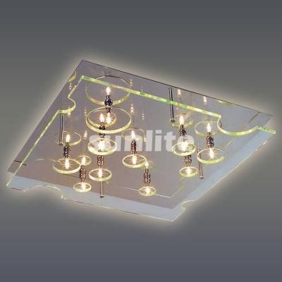Modern Clear Glass Ceiling Lamp (MD-9122XL)