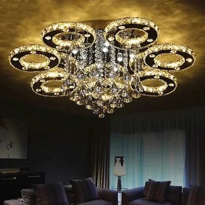 Unusual Crystal Ceiling Lights Fixtures for Indoor Home Lamp Decoration (WH-CA-16)