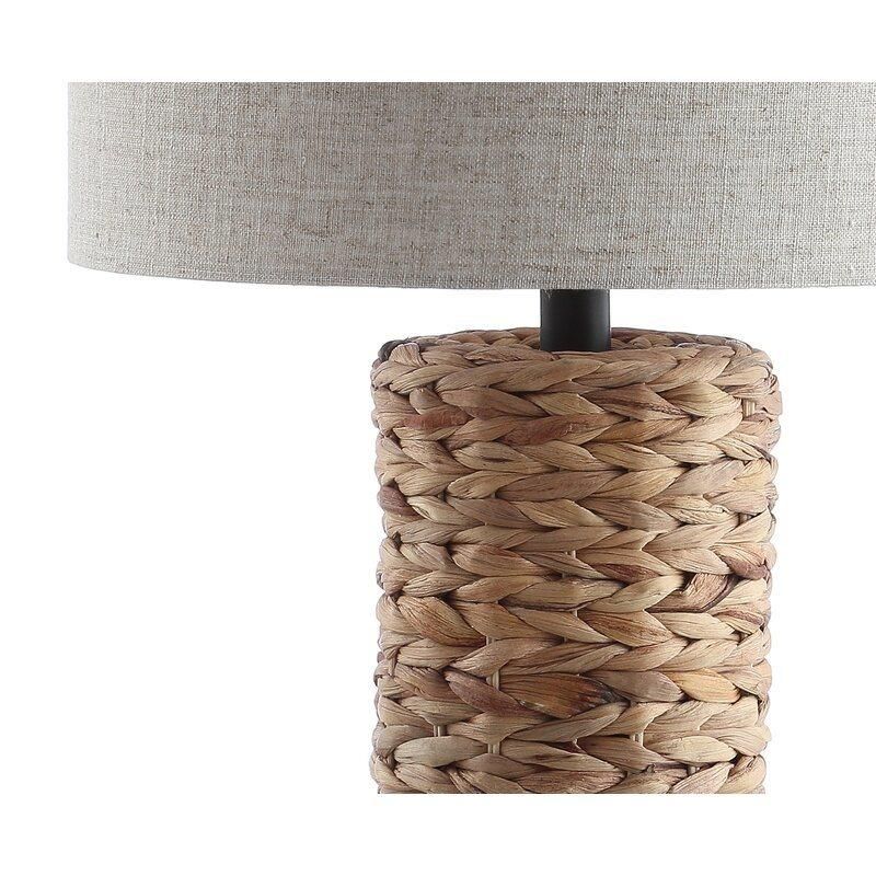 Home Decoration Lights Rattan Desk Table Lamp for Hotel Office Living Room
