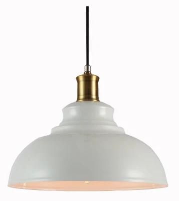 Industrial Round Metal Shade Hanging Pendant Lamp (P-170812)