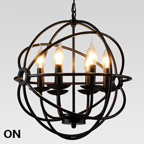 Modern Chandelier for Industrial Lighting Aluminium Hanging Light for House Decoration