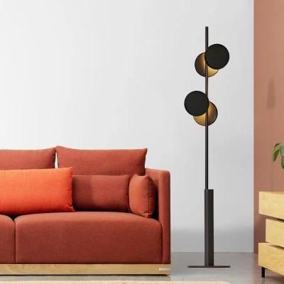Nordic Floor Lamp Modern LED Standing Lamp Black Floor Lights for Living Room Design Floor Lamp (WH-MFL-53)