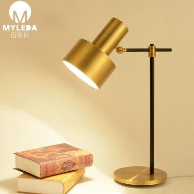 Modern Simple Adjustable Head Table Desk Lamp Night Stand Light