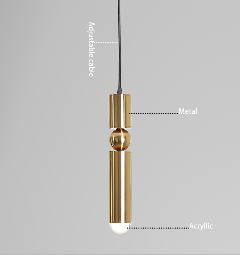 Bedroom Unique Design Elegance Single Lights LED Hanging Pendant Light