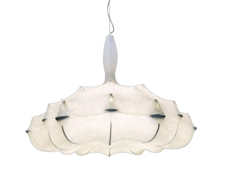 Idaqiu Factory Outlet Luxury Hotel Blimp Zeppelin Bubble Cocoon Silk Pendant Lamp