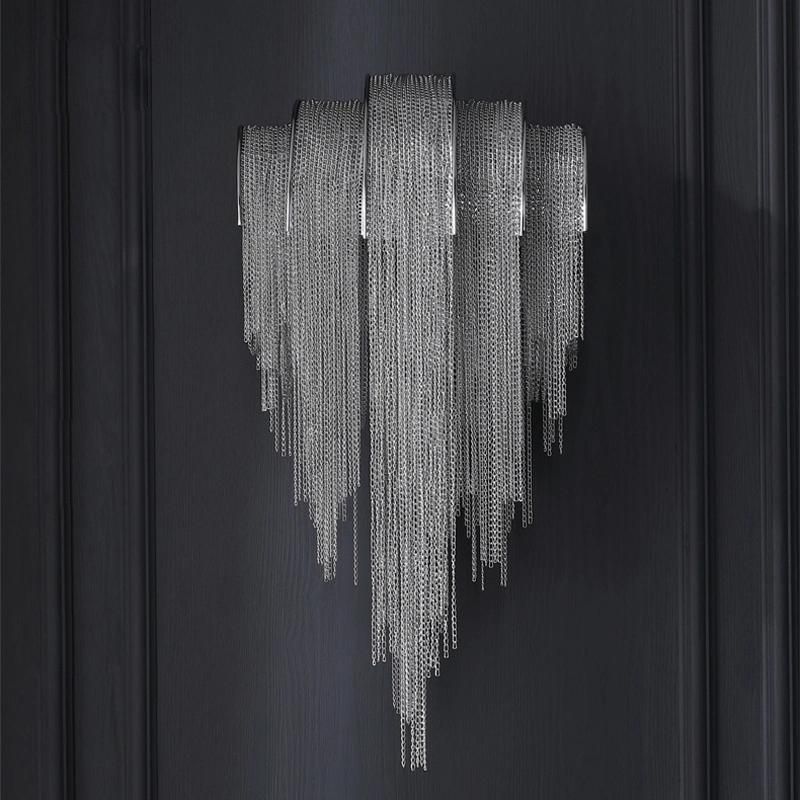 Tassel Wall Lamp Modern Light Luxury Bedroom Corridor Restaurant Cafe Light