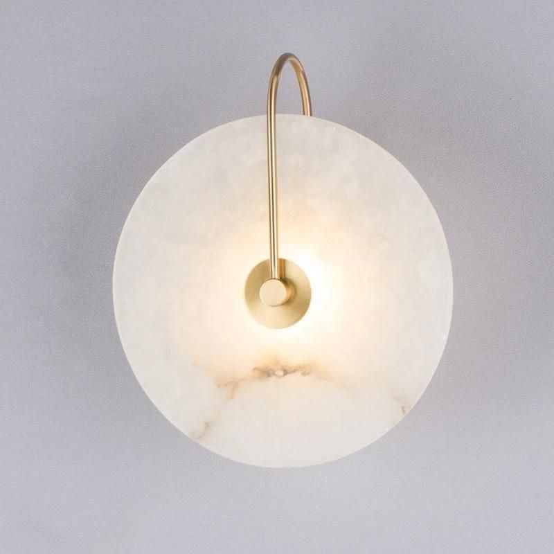 Modern Sconces Lamp Wall Lights Marble Lampshade LED Lighting Marble Wall Light (WH-OR-57)