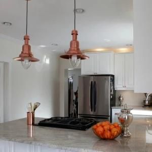 Beautiful Pendant Light with Copper Shades