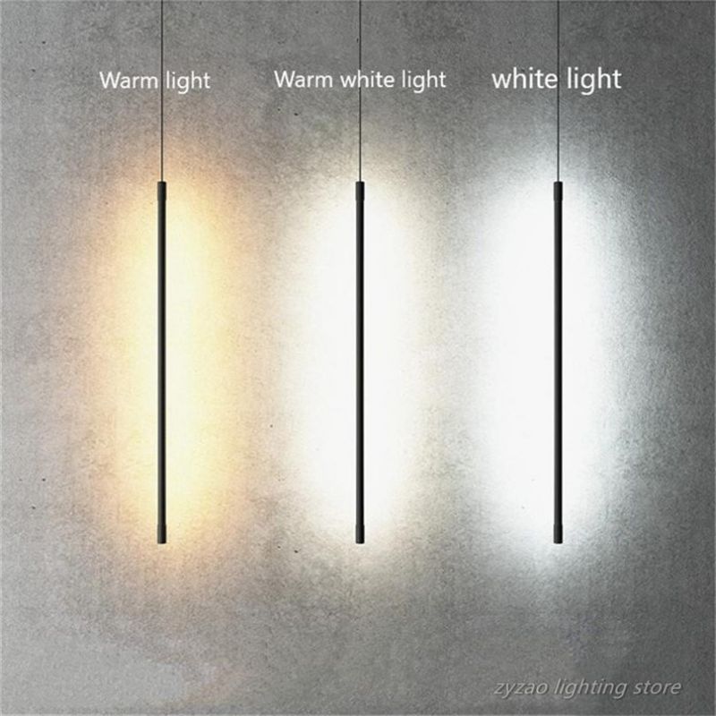 Modern Bedroom Bedside Simple Lights Geometry Pendant Lights Bedroom Living Room Decor Linear Pendant Lamp (WH-AP-254)