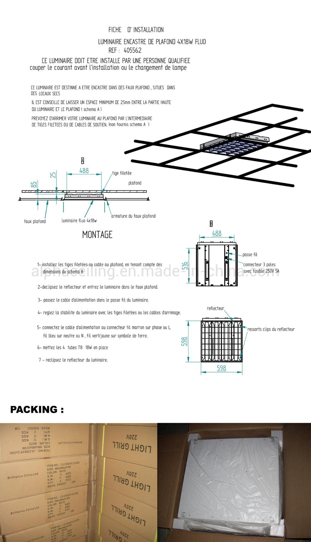 Ultrathin Aluminum Iron LED Panel Light with Light Bead