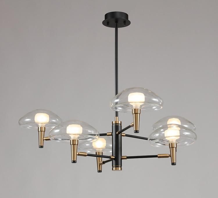 Mushroom Hanging Lamp in Living Room Modern Simple Bedroom Dining Room Lamp Zuo Modern Lighting