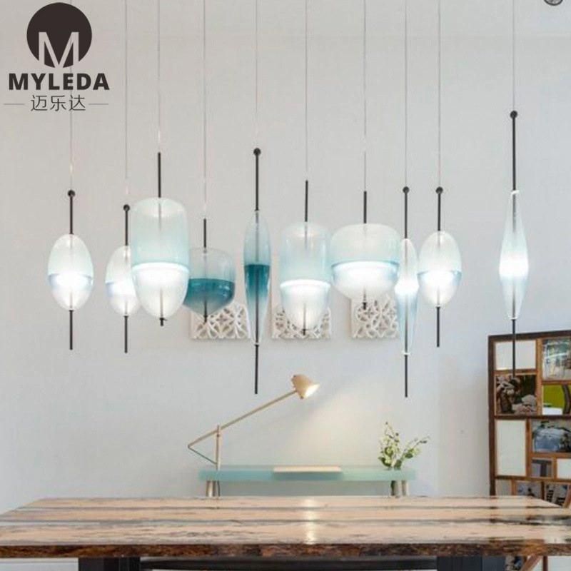 Hand Blown Glass Pendant Lamp
