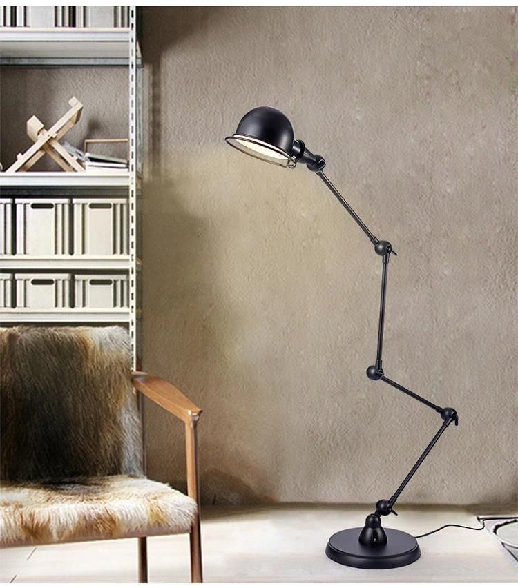 Nordic Post-Modern Minimalist Creative Retro Industrial Bedroom Living Room Design Floor Lamp (WH-VFL-01)