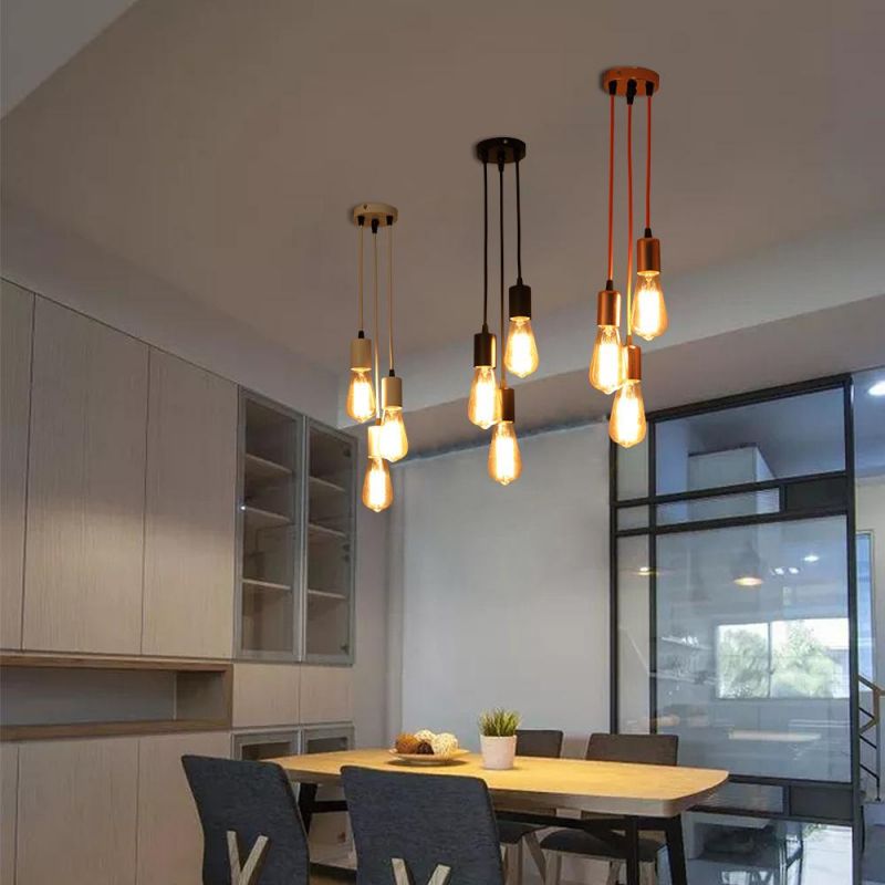 Spider Chandelier Designer Nordic Kitchen Bedroom Dining Room Restaurant E27 Long Chandelier (WH-VP-60)