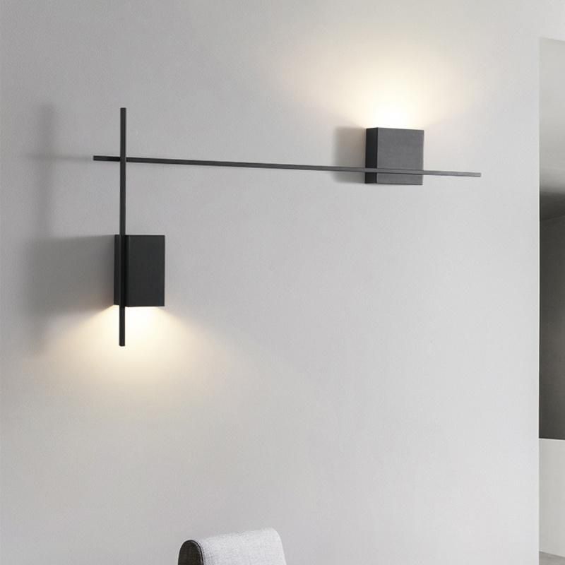 Cuboid Black Design Modern Style Wall Lamp Bedroom Lamp Bedside Lamp