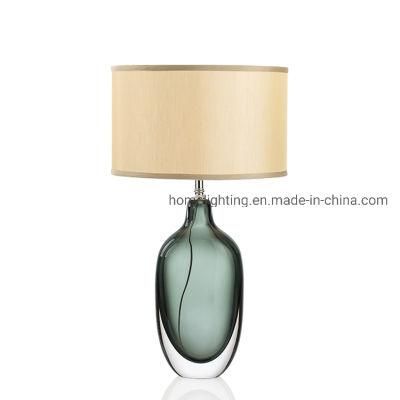 Jlt-7084 Indoor Home Decorative Bedroom Beside Lights Glass Table Lamp