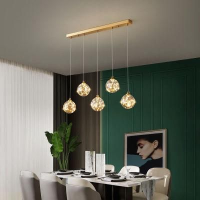 Dining Room Chandelier Nordic Bedroom Living Room Modern Simple Creative Pendant Light