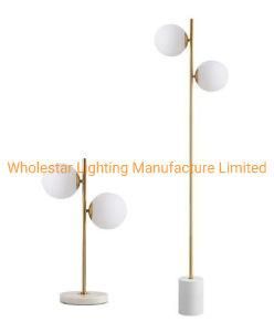 Modern Glass Table Lamp and Floor Lamp (WH-503TF)
