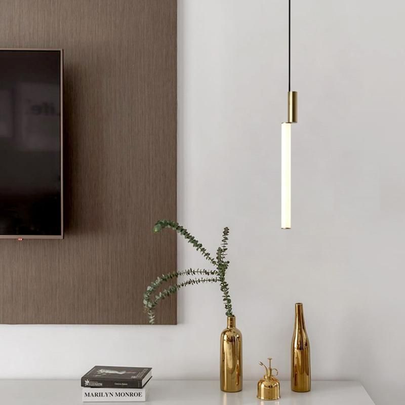Modern Light Luxury Chandelier Nordic Creative Dining Room Bedside Pendant Lamp