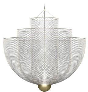 Steel Net Pendant Light. Modern Pendant Lamp, Chandelier