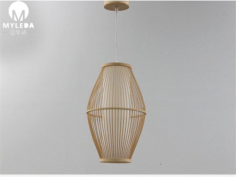 Indoor Lighting Pendant Lamp with Bamboo for Restaurant Decoration